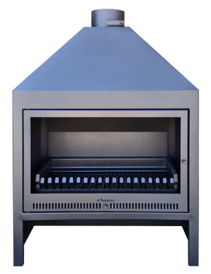 800 mm Slimline with Glass Door